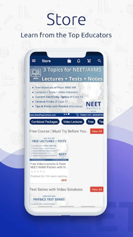 NEET Physics Kota for Android - No Downloading Required