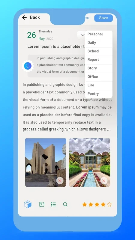 NoteBook (Diary) for Android: Record Your Life