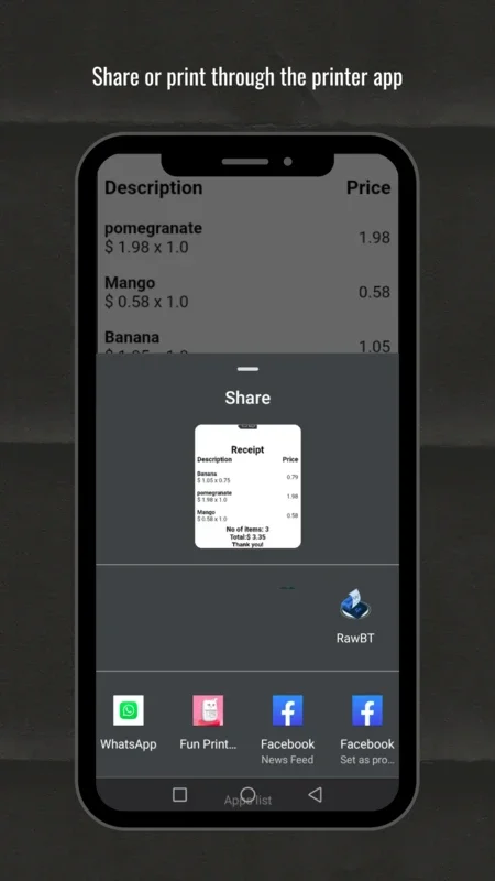 Cat Printer-Receipt Maker for Android - Print Receipts Easily