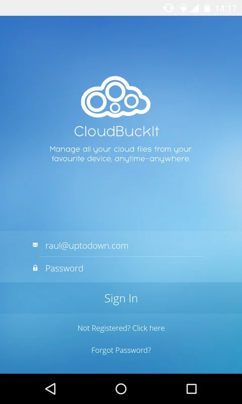 CloudBuckIt for Android - Manage Cloud Storage Easily