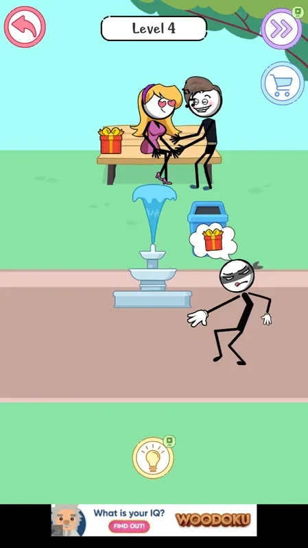 Stickman Thief Puzzle for Android - Stretch and Steal