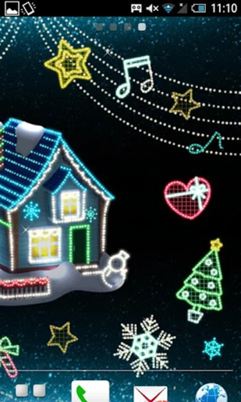 Twinkle Christmas for Android - Enchanting Live Wallpaper