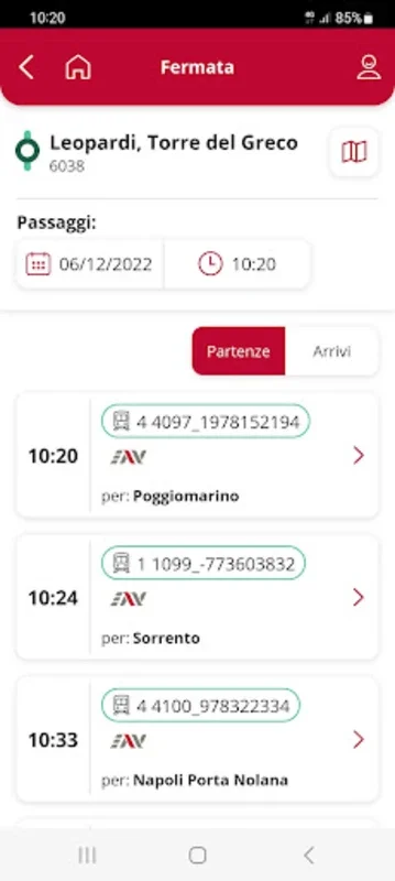 GO Eav for Android - Efficient Trip Planning