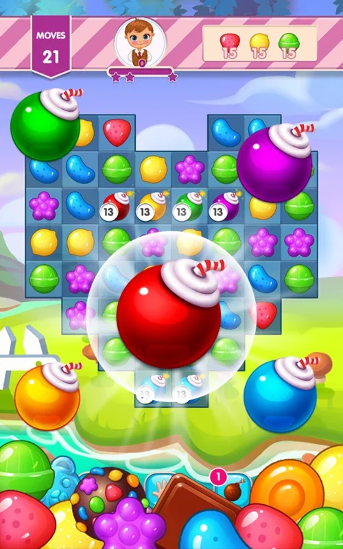 Sweet Day 2 - Adventure Jelly Puzzle Match 3 Game for Android