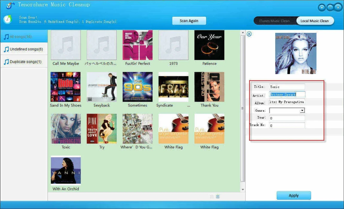 Music Cleanup for Mac - Organize Your Music Effortlessly