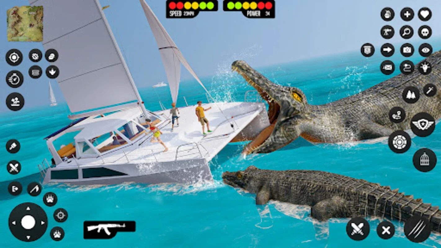 Crocodile Attack Sim 2023 for Android - Immersive Hunting