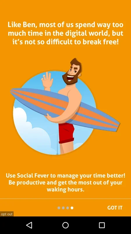 Social Fever for Android - Manage Your Phone Usage