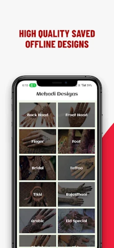 Mehdi Design for Android: A Rich Resource for Mehndi Art