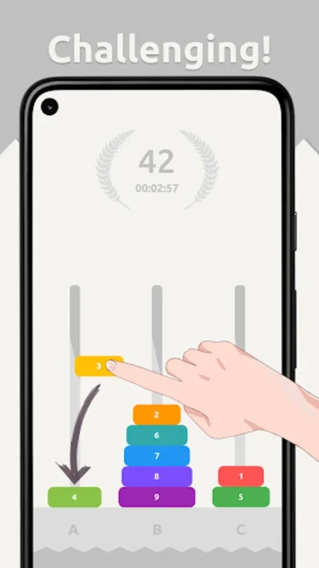 Tower of Hanoi for Android - A Logic - Based Strategic Puzzle