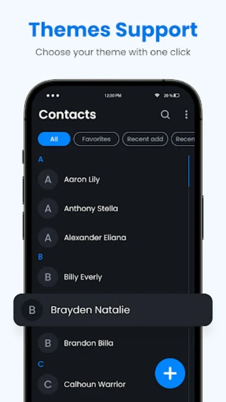 Contacts for Android - Download the APK from AppHuts