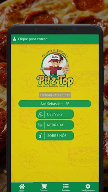 Pit'z Top Pizza for Android - Effortless Pizza Ordering