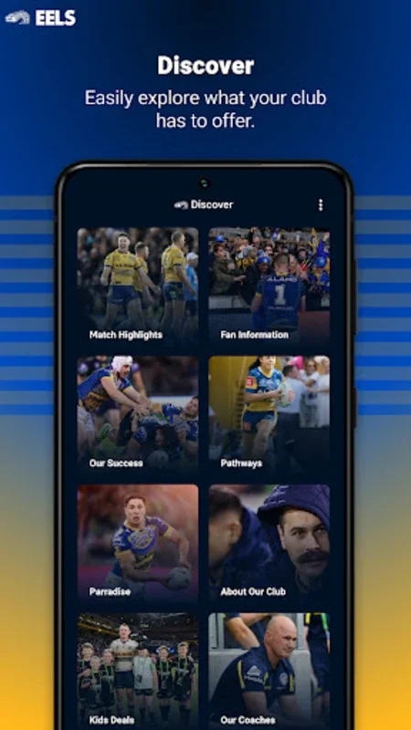 Parramatta Eels App for Android - Stay Connected to Rugby League