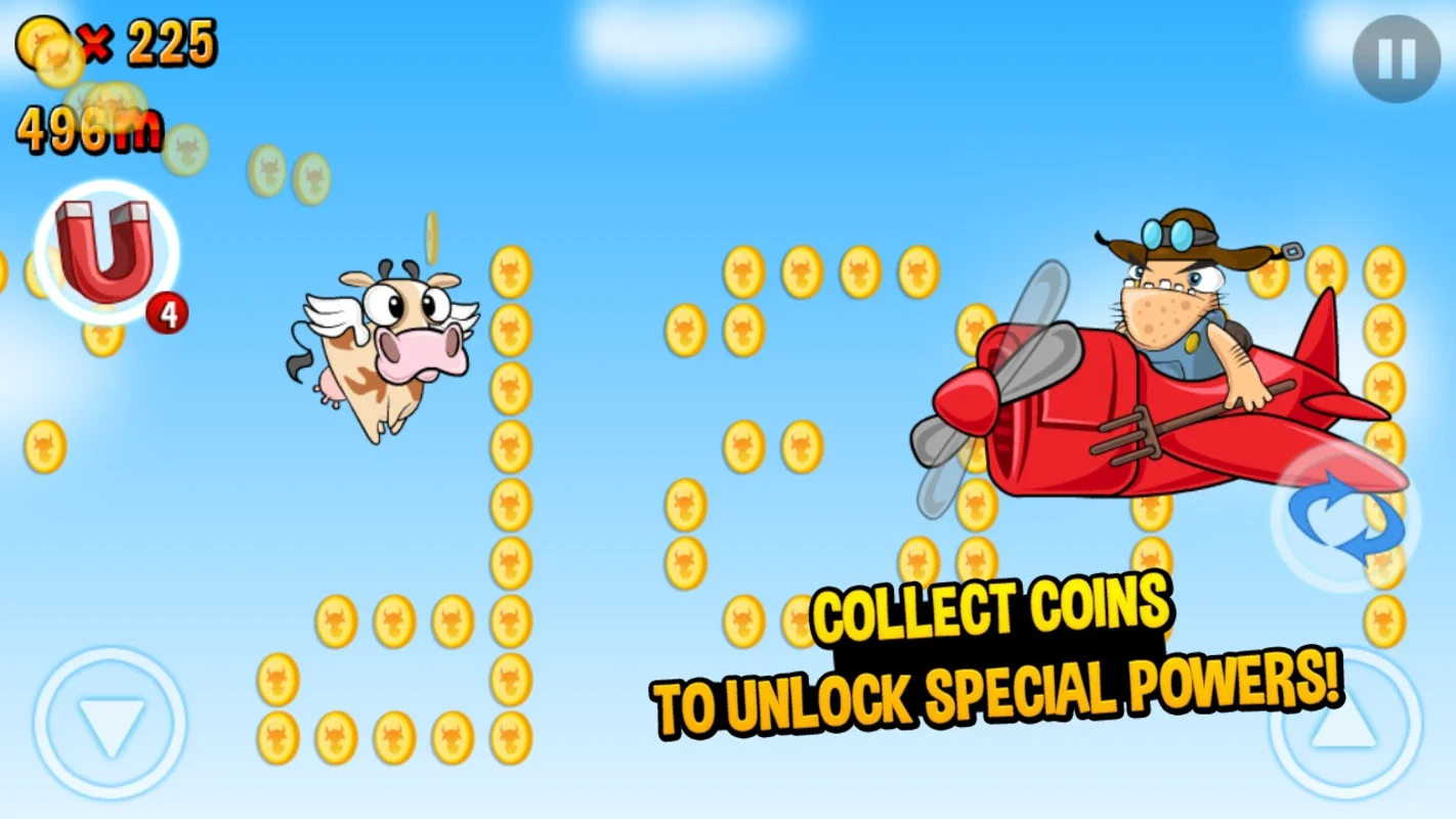 Run Cow Run for Android - Thrilling Arcade Escape