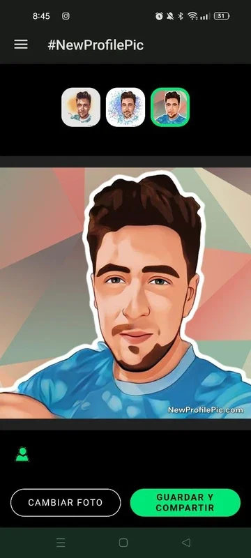 NewProfilePic for Android - Transform Your Profile Pics