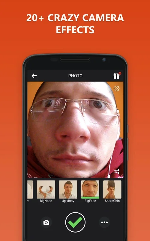 Funny Camera for Android: Wild Effects Galore