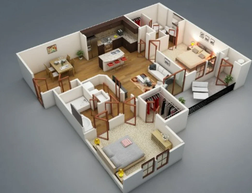 3D House Design for Android - Ideal for Interior Planning