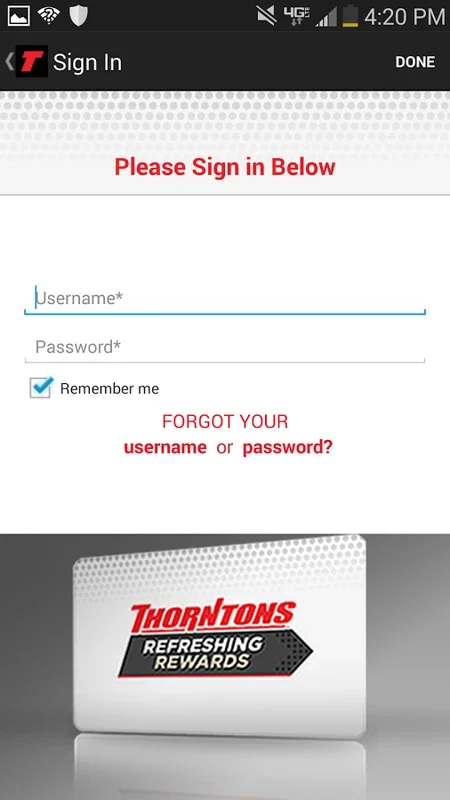 Thorntons for Android - Find Affordable Gas & Earn Rewards