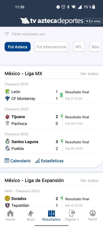 TV Azteca Deportes for Android - Comprehensive Sports Info