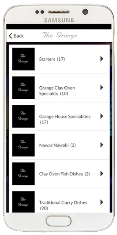 The Grange MK Indian Restauran for Android - Streamline Your Dining with This App