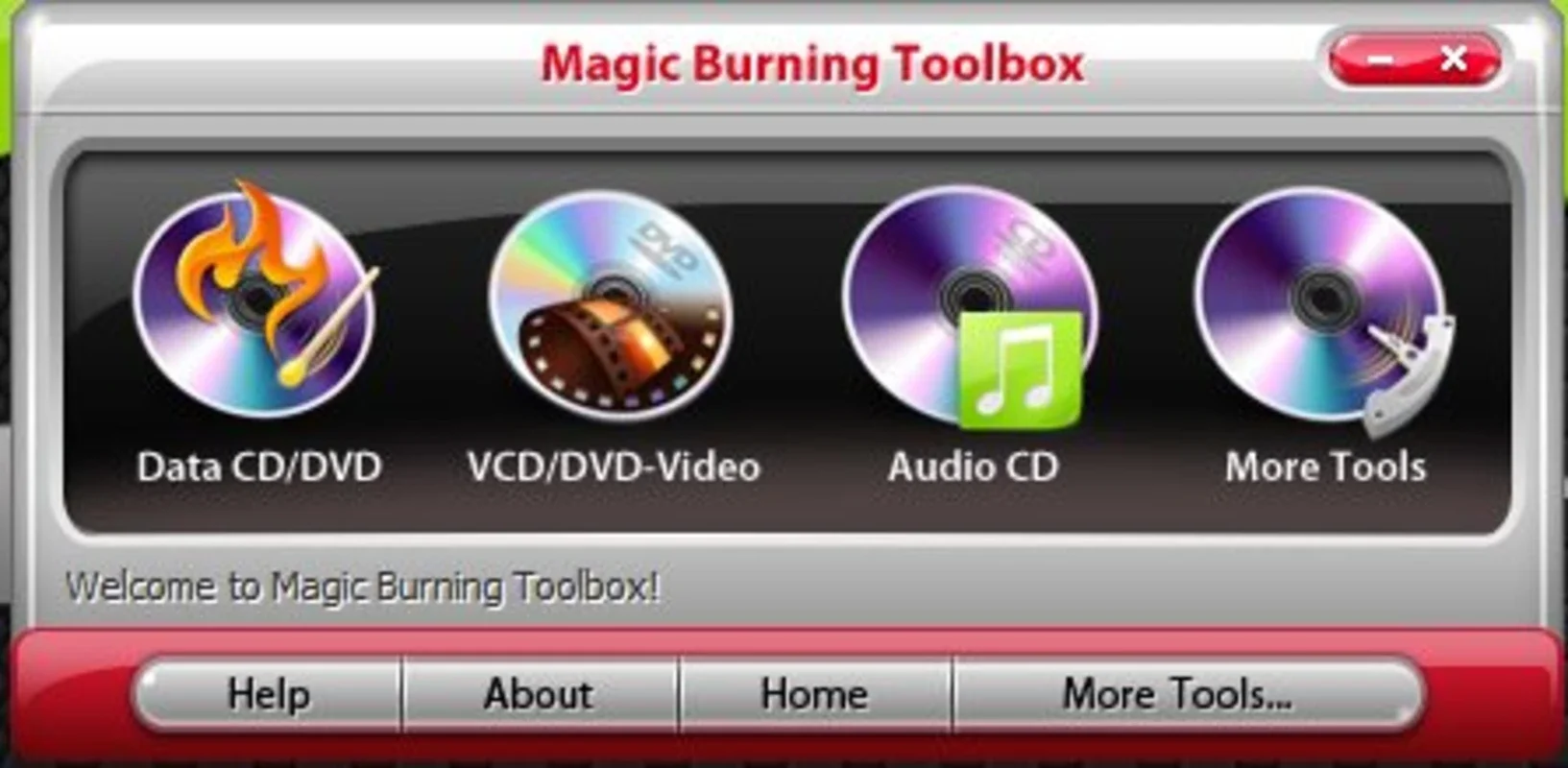 Magic Burning Toolbox: Easy Disc Burning for Windows