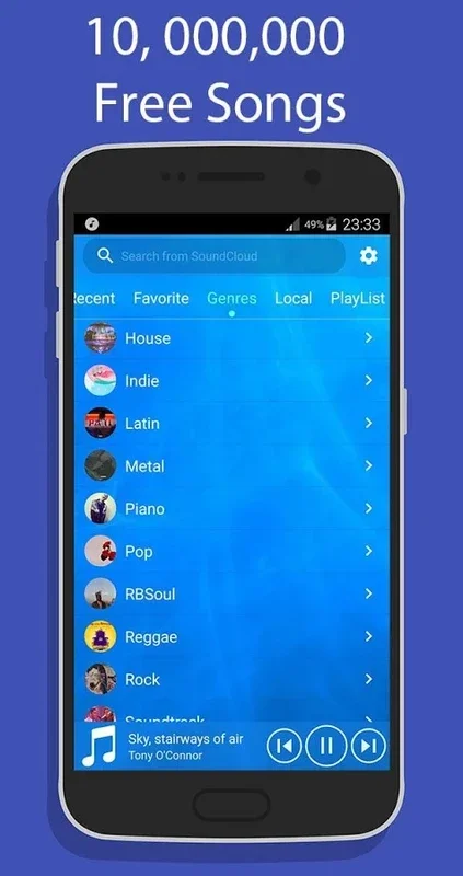 FreeMusic for Android - Stream Music Freely