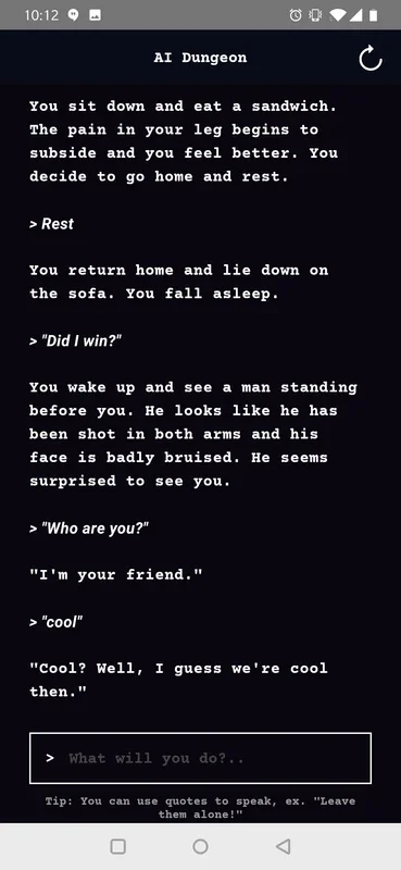 AI Dungeon for Android - Immerse Yourself in Text Adventures