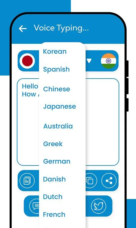 Voice Typing for Android - Multilingual Speech - to - Text