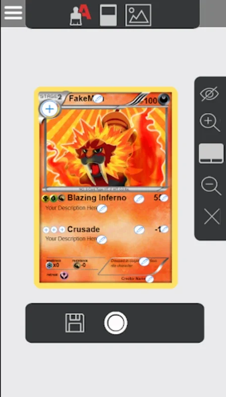 Poke Card Maker for Android: Create Unique Cards