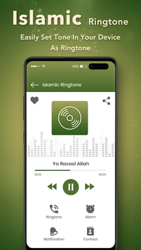 Islamic Ringotne for Android - Customize with Offline Ringtones