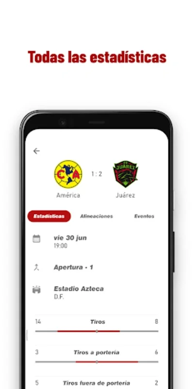 FL: MX for Android - Get Real-time Soccer Updates