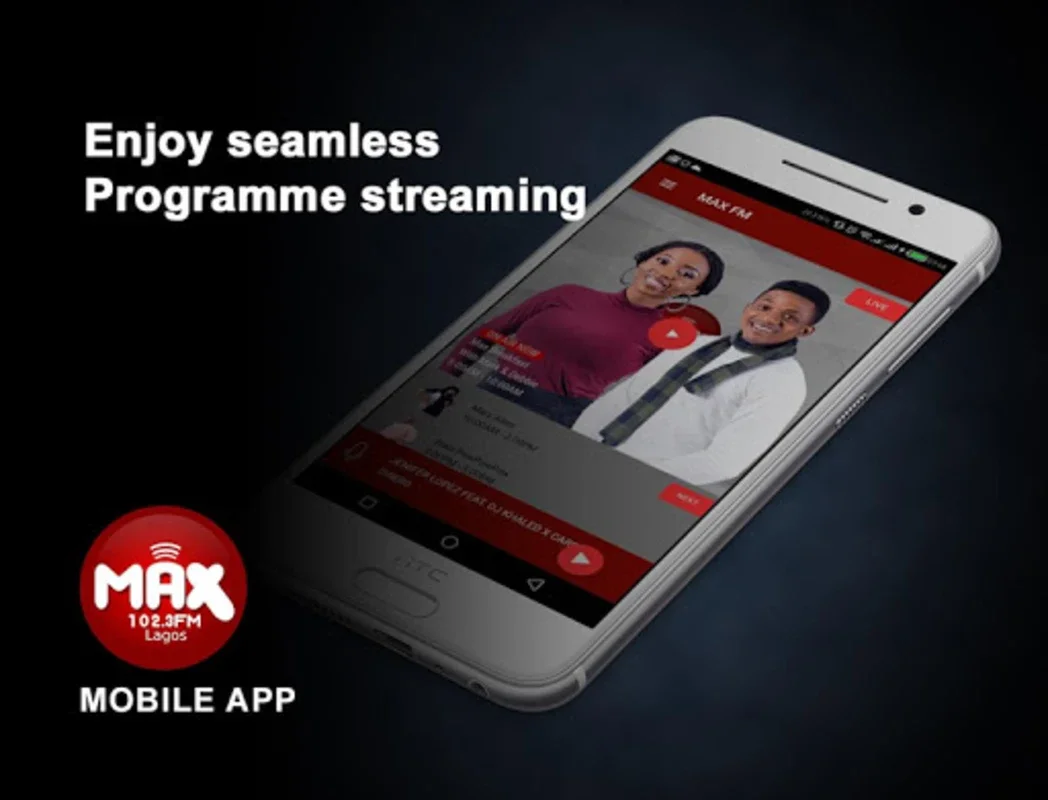 MAX FM for Android: Nigerian Music, News, and Giveaways