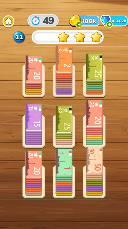 Money Color Sort for Android - A Fun Coin Sorting Game