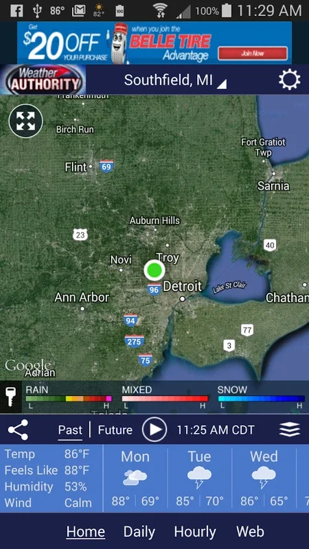 Fox 2 Weather for Android - Real-Time Updates