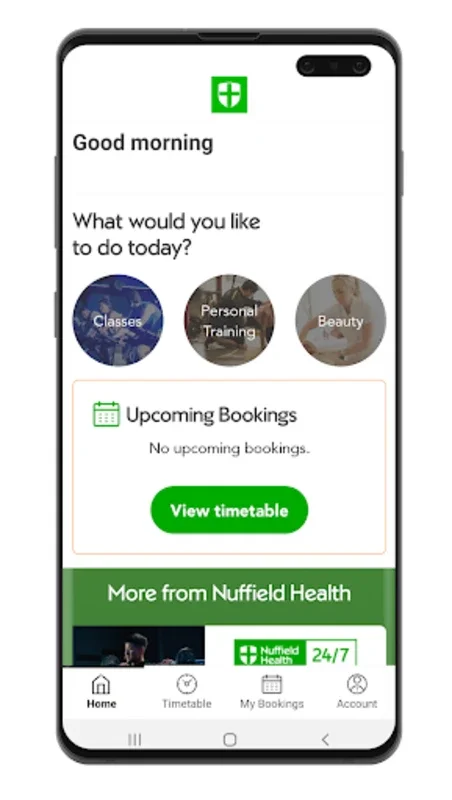 Nuffield Health for Android - Holistic Health Companion