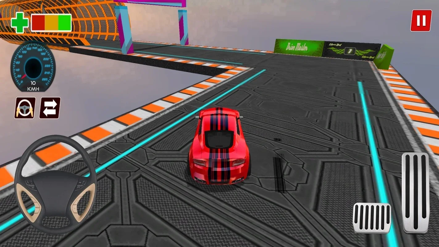 Mega Ramp Stunt Car for Android: Thrilling Stunt Driving