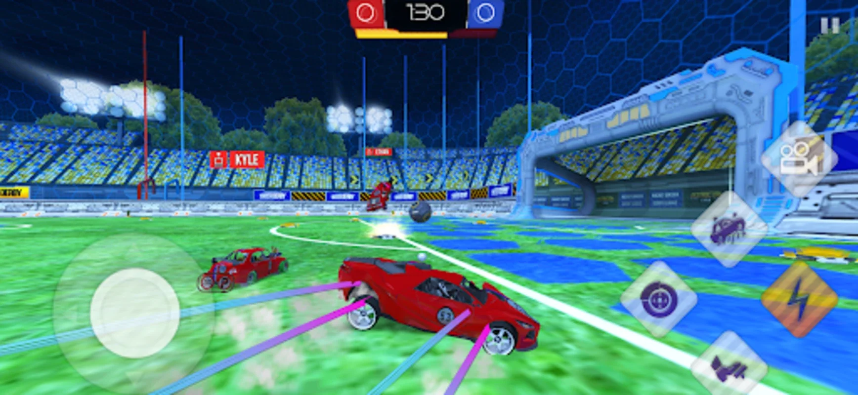 Rocket Soccer Derby for Android: Turbocharged Car Soccer