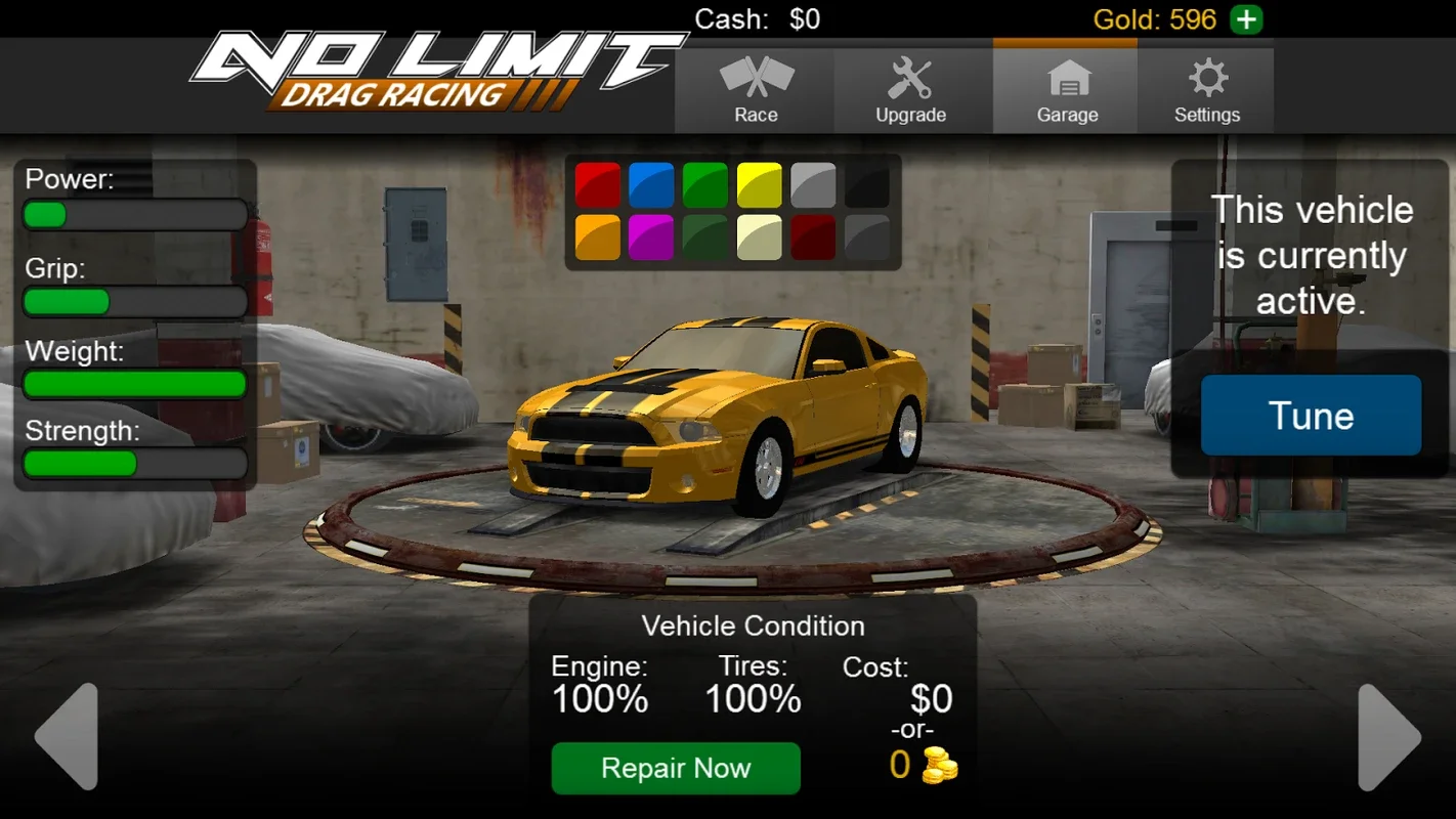 No Limit for Android - Realistic Drag Racing Experience