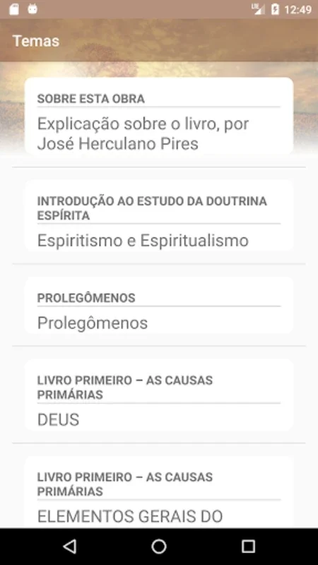 O Livro dos Espíritos for Android - Explore Spiritism Principles