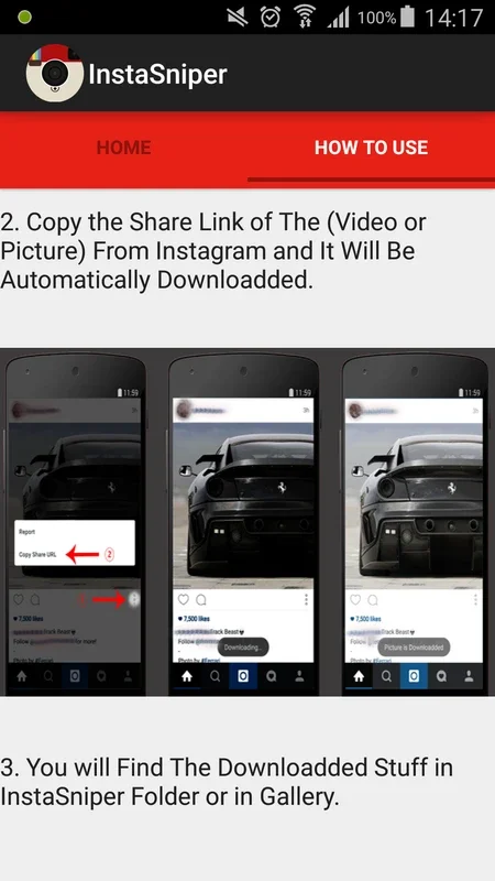 InstaSniper for Android: Quick Instagram Video Downloads