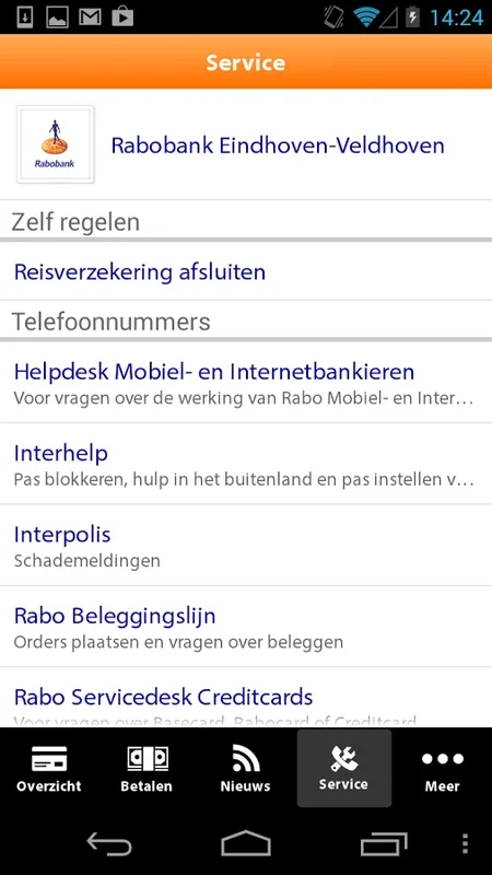 Rabo Bankieren for Android - Manage Your Dutch Bank Account