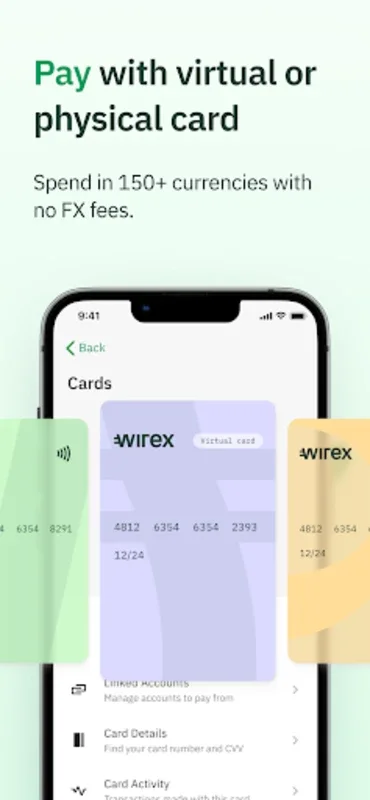 Wirex for Android - Manage and Grow Your Money