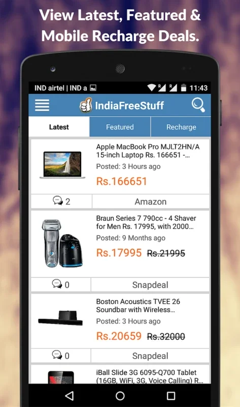 Indiafreestuff for Android - Download the Free APK from AppHuts