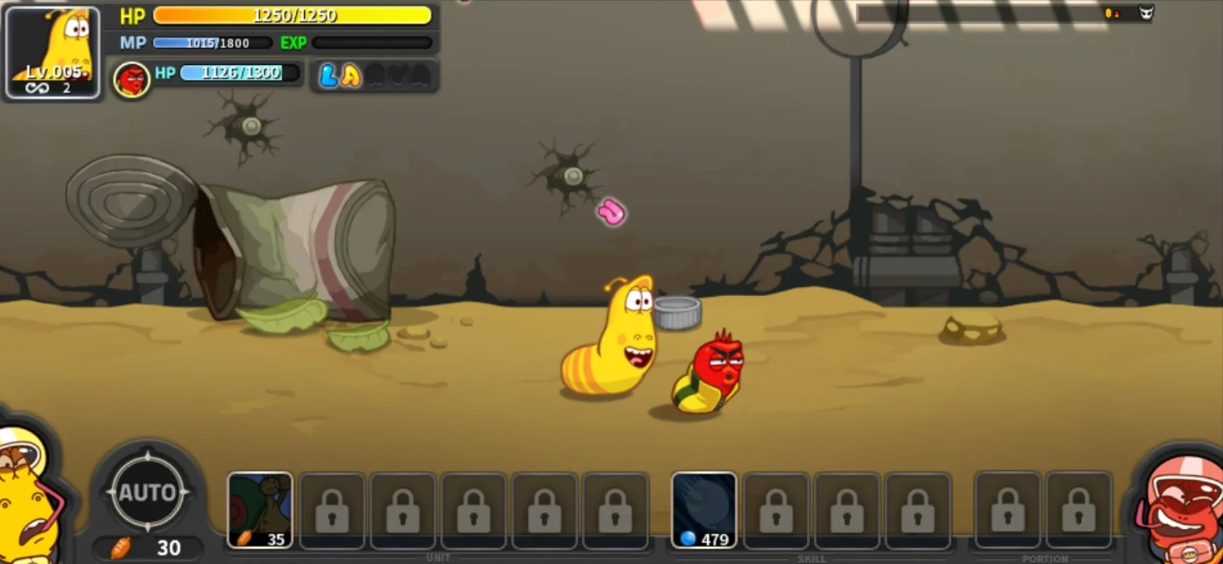 Larva Heroes Remake for Android - Engaging Gameplay