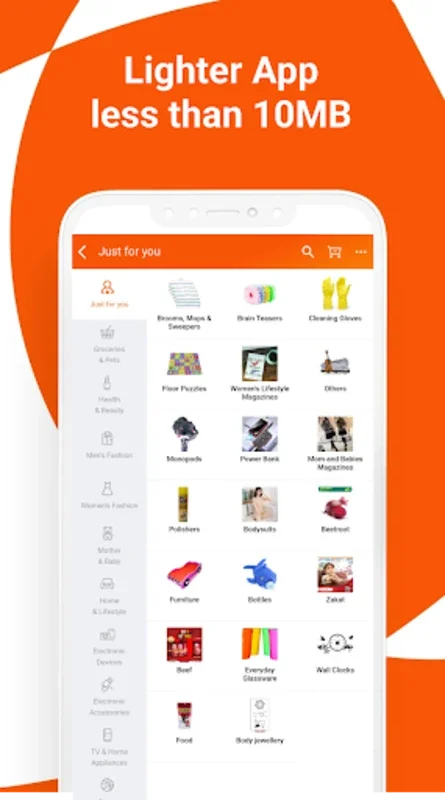 Daraz Lite App for Android - Efficient Shopping Solution