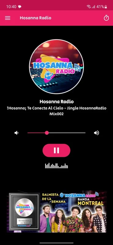 Hosanna Radio for Android - Diverse Radio Content