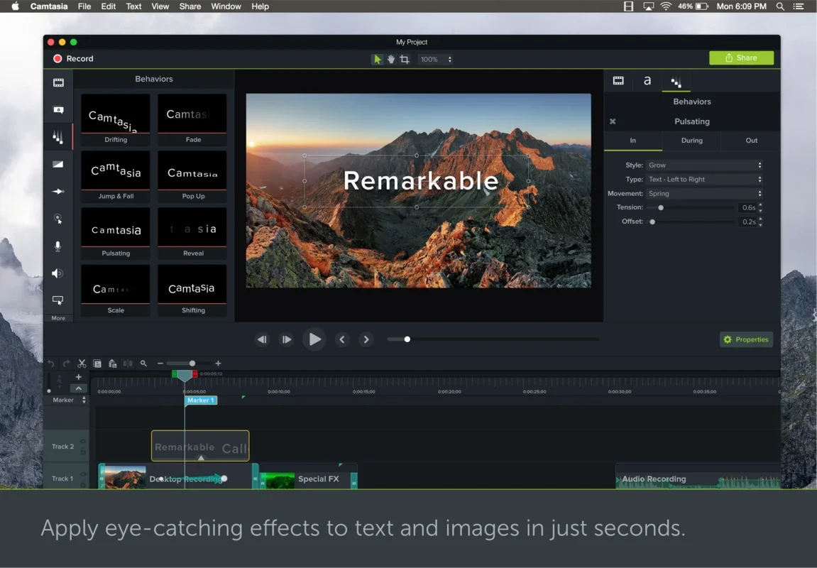 Camtasia for Mac - Record and Edit Videos Easily