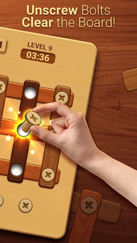 Wood Nuts & Bolts for Android: Immersive Puzzle Experience