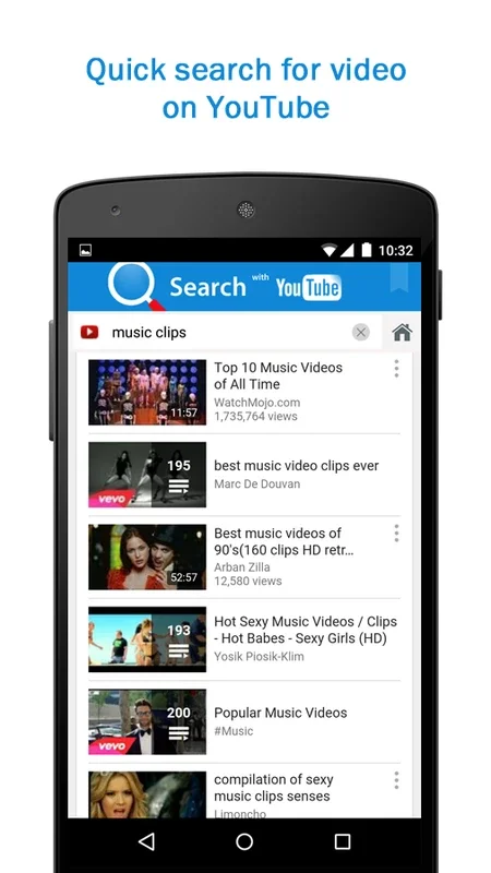 Search for Android - Smart Browsing at Your Fingertips