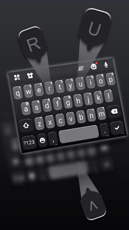 Simply Black Keyboard Theme for Android - Customize Your Typing