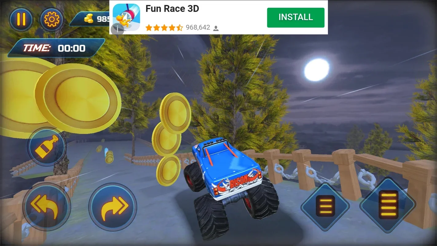 Monster Truck Stunts for Android - Thrilling 3D Racing